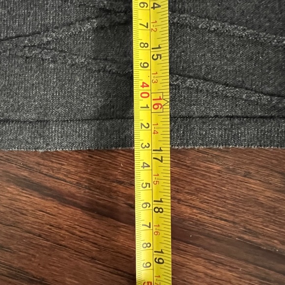 WOMEN'S GRAY STRETCHY COTTON SKIRT Size Large - Picture 3 of 6